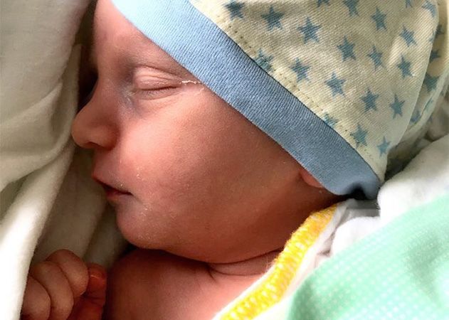 Der niedliche Friedrich Gebhard ist das 5000. Baby am Uniklinikum in Jena-Lobeda.