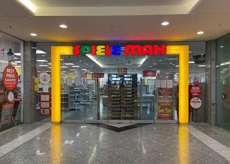 Die Türen sind geschlossen: „Spiele Max“ hat am Dienstag nach knapp 20 Jahren plötzlich seine Filiale dicht gemacht.