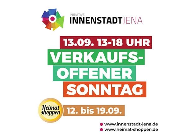 Am kommenden Wochenende wartet auf die Besucher der Jenaer Innenstadt der erste verkaufsoffene Sonntag des Jahres.