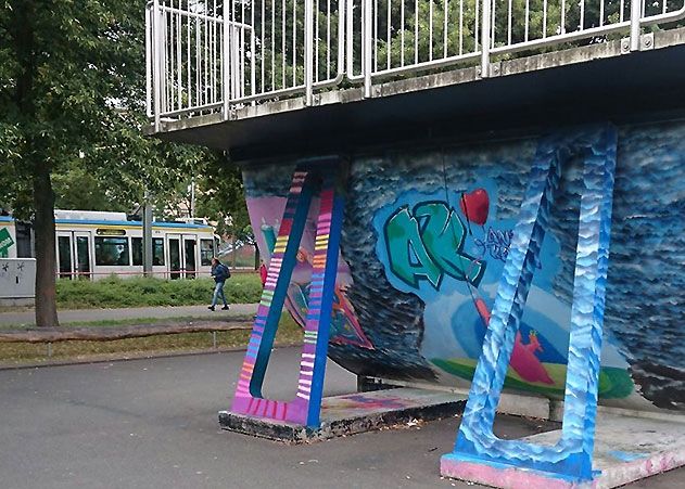 Am Skaterpark in Lobeda-West kam es am Sonntag kurz nach 17 Uhr zu einer Schlägerei.