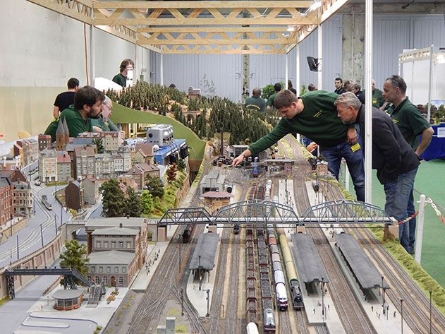 Modelleisenbahn-Fans zeigen im Alten Straßenbahndepot wieder ihre Anlagen.