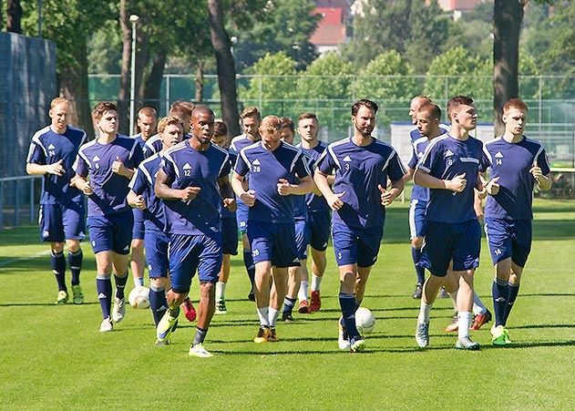 In die Saisonvorbereitung gestartet: Lockeres Lauftraining zum Auftakt.