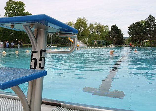 Das Ostbad in Jena lädt noch bis Ende nächste Woche zum Frühschwimmen ein.