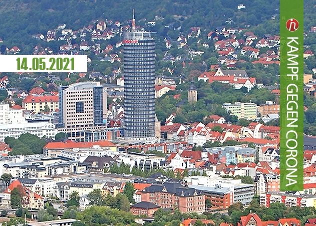 Der Sieben-Tage-Inzidenzwert in Jena liegt bei 91,6.