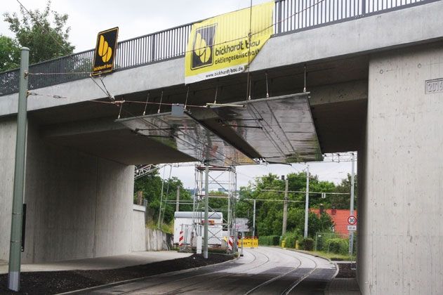 Ende der Totalsperrung: Die Kahlaische Straße ist ab 16. Juli wieder komplett befahrbar.