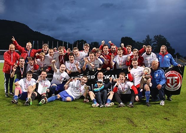 Der SV SCHOTT Jena sorgte 2013 für die große Überraschung und gewann den Thüringen Pokal gegen den großen Favoriten aus Erfurt.