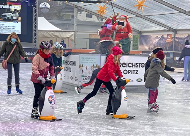 Die Eiswelt in Jena-Burgau bleibt bis zum 23.01.2022 geöffnet