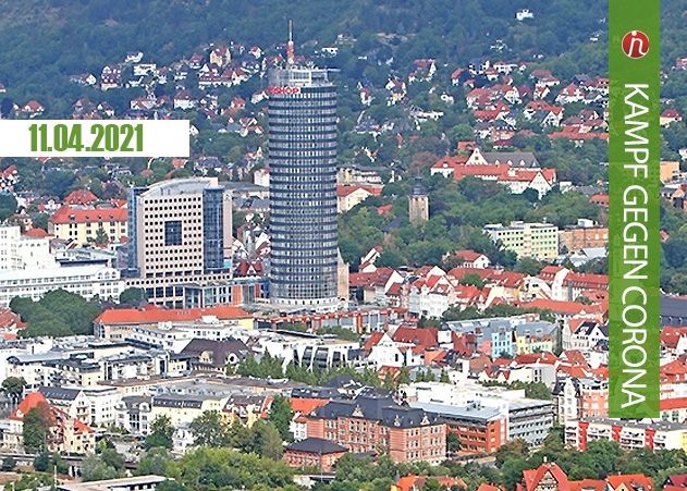 Der Sieben-Tage-Inzidenzwert in Jena liegt bei 153,8.