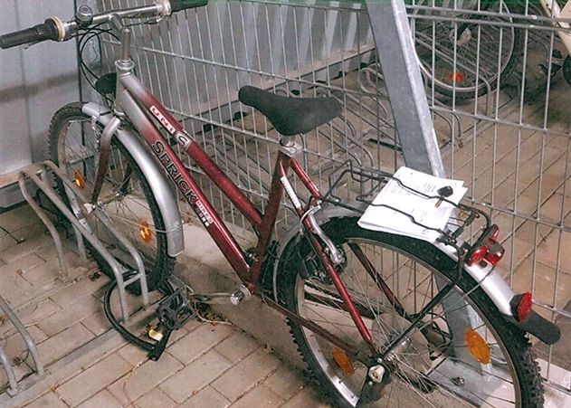 Wem gehört dieses Fahrrad? Die Polizei Jena bittet um Hinweise auf den Besitzer.
