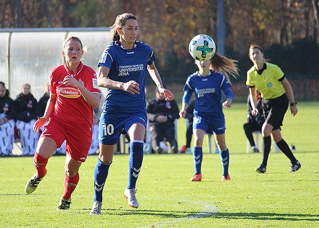 Im Hinspiel trennten sich der FF USV Jena und der 1. FC Köln mit einem 0:0-Unentschieden.