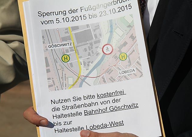 Drei Wochen lang können Bürger kostenlos Straßenbahn zwischen Lobeda-West und Bahnhof Göschwitz fahren.