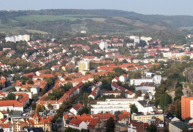 Blick auf Jena-Nord