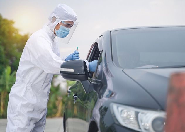 Kostenlose Corona-Schnelltest-Station: Drive-in ab Dienstag in Jena-Winzerla möglich. Voranmeldung ist nicht notwendig.