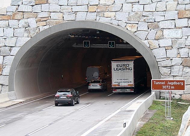 Jagdbergtunnel bei Jena