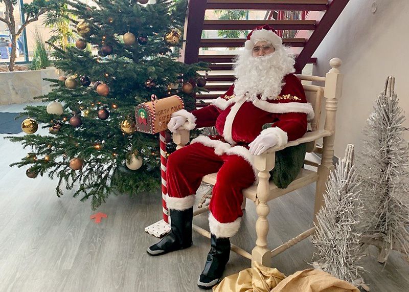 Der Weihnachtsmann wird in der Adventszeit im GalaxSea zu Gast sein.