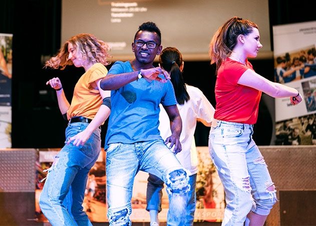 Street Dance: Super Stimmung beim multikulturellen Tanzfest des Hochschulsports der FSU.