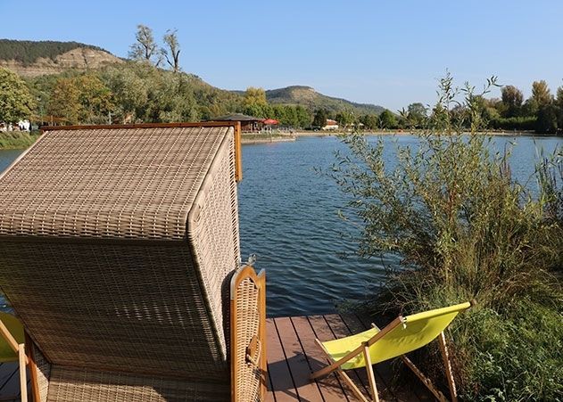 Der Schleichersee und die Strandbar haben am Mittwoch zu.