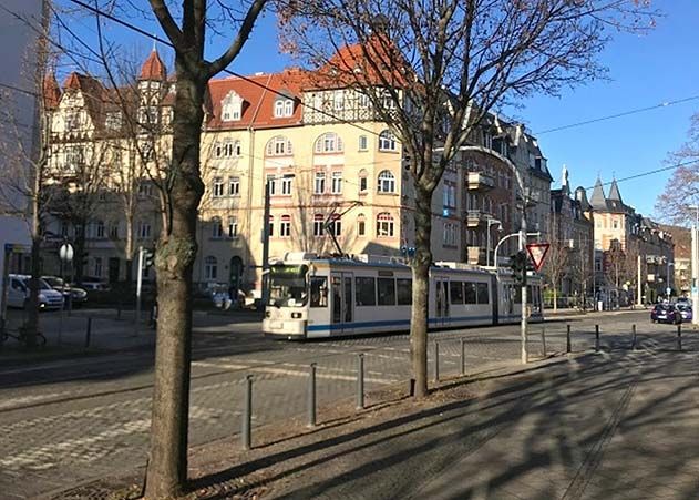 An dieser Kreuzung soll der Verkehr flüssiger laufen.