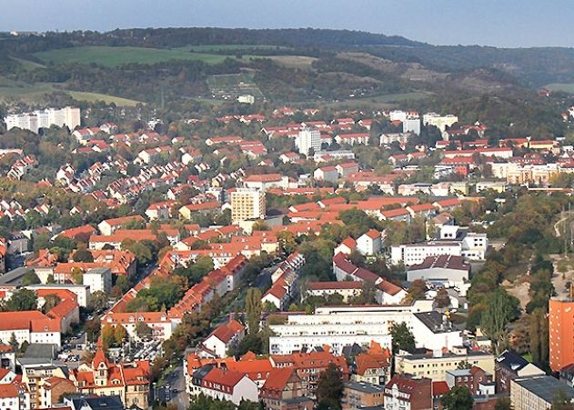 Blick auf Jena-Nord