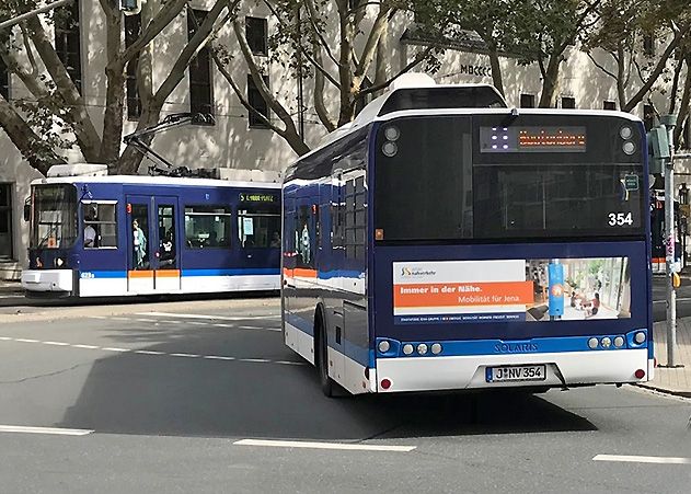 Ab Mittwoch halten Straßenbahnen und Busse in Jena nur noch an den Haltestellen, an denen Fahrgäste tatsächlich ein- oder aussteigen.