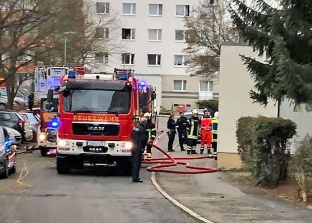 Im Keller eines Wohnhauses in der Richard-Zimmermann-Straße hat es am Silvestertag gebrannt.