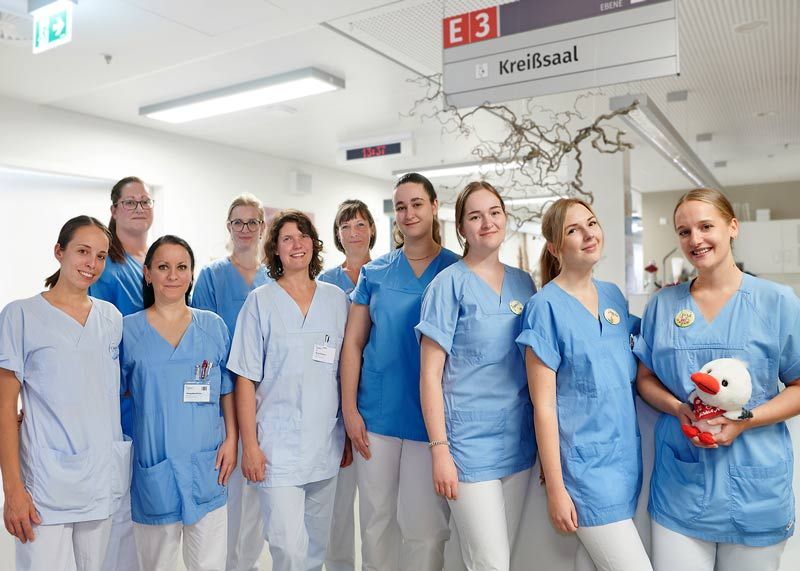 Das Team der Geburtsmedizin freut sich auf viele Besucher zum Tag der offenen Tür.