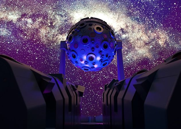 Einen Besucherrekord mit 141.000 Gästen verbucht das Jenaer Zeiss-Planetarium für 2017.