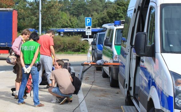 Bei den Kontrollen lag das Augenmerk sowohl auf Bus und Fahrer als auch auf deren Passagiere.