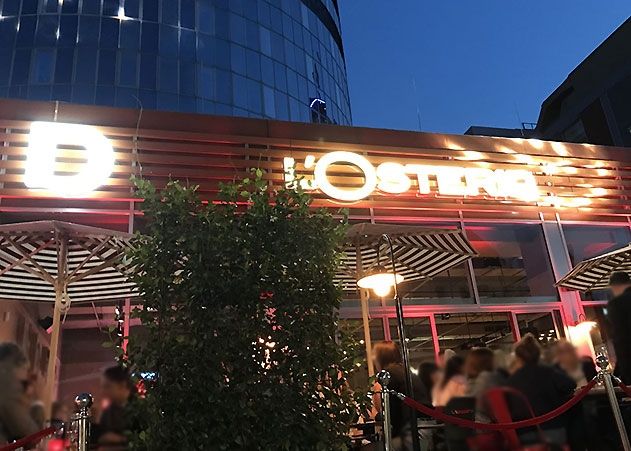 Das Restaurant „L'Osteria“ musste nach Corona-Fall geschlossen werden.