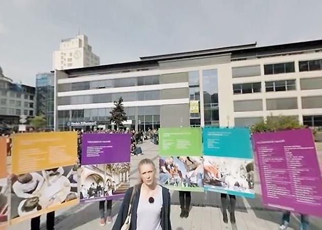Im 360-Grad-Video den Campus entdecken. Die Friedrich-Schiller-Universität Jena lädt zum virtuellen Rundgang ein.