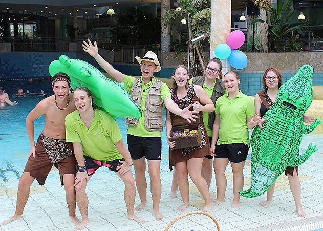 Ferienkinder können wieder wilde Abenteuer und Wasserspaß mit dem Animationsteam erwarten.