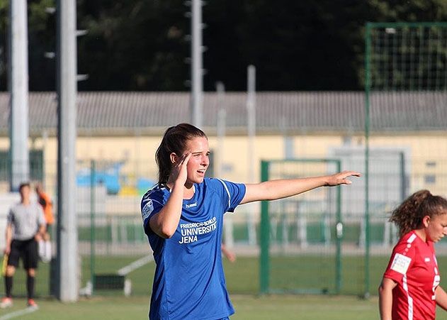 Der FF USV Jena verliert sein erstes Spiel der Saison 2018/19 beim FSV Gütersloh mit 0:5.