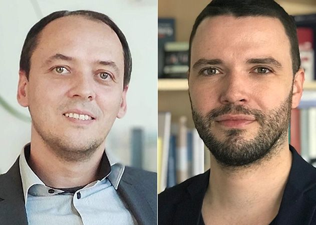 Jenas Bürgermeister Christian Gerlitz (l.) und Krisenstabsleiter Benjamin Koppe üben harsche Kritik an der laschen Corona-Politik des Landes.