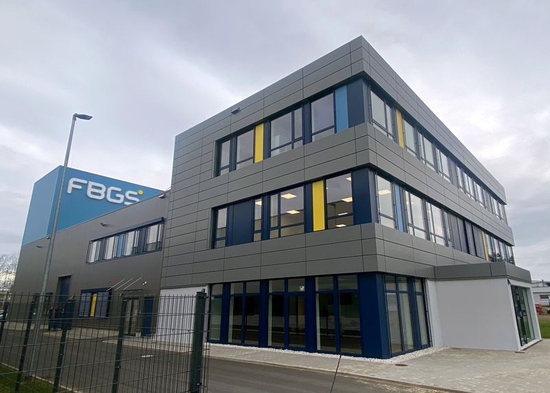 Der neue Standort der FBGS Technologies GmbH auf Jena21 in der Franz-Loewen-Straße.