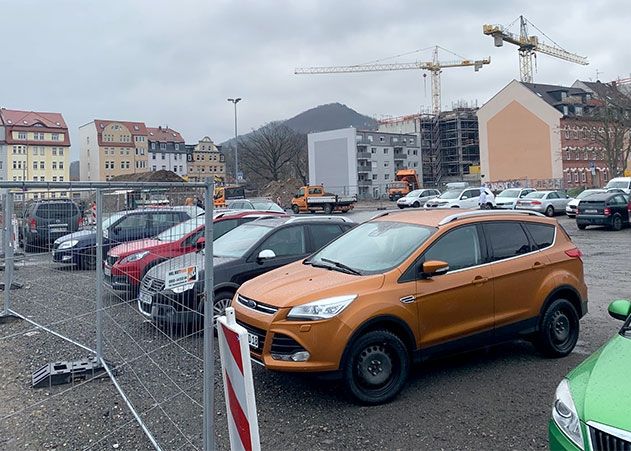 Das Parken auf dem Inselplatz in Jena ist ab sofort nicht mehr möglich.
