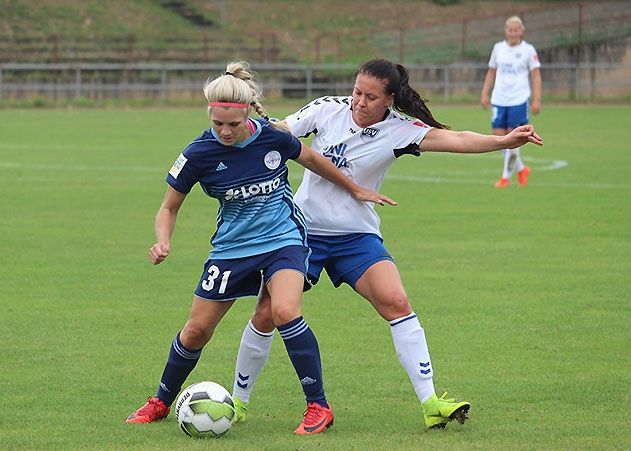 Im Duell Laura Weinel von Andernach gegen die Jenaerin Lisa Seiler.