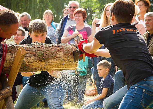 In Hummelshain im Saale-Holzland-Kreis wird von heute an bis zum Sonntag das traditionelle Fest des Waldes und der Jagd gefeiert.