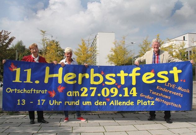 Lobedas Ortsteilbürgermeister Volker Blumentritt und die Mitglieder des Ortsteilrates Elisabeth Wackernagel und Sabine Radowski freuen sich auf zahlreiche Besucher.