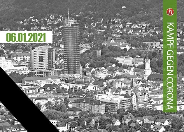 Der Sieben-Tage-Inzidenzwert in Jena liegt derzeit bei 202.