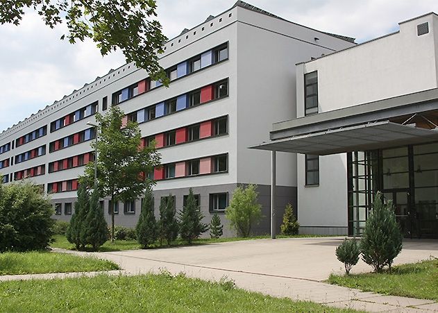 Das Jenaer Sportgymnasium in der Wöllnitzer Straße.