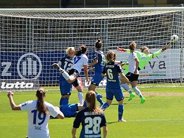 Auswärtssieg in Hoffenheim: Der FF USV Jena schöpft wieder neue Hoffnung im Abstiegskampf.