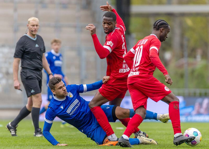 Der Jenaer Cemal Sezer traf im Spiel gegen den Berliner AK doppelt.