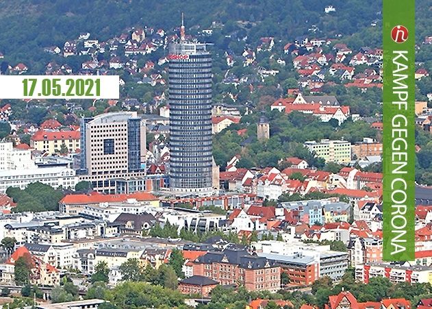 Der Sieben-Tage-Inzidenzwert in Jena liegt bei 72,7.