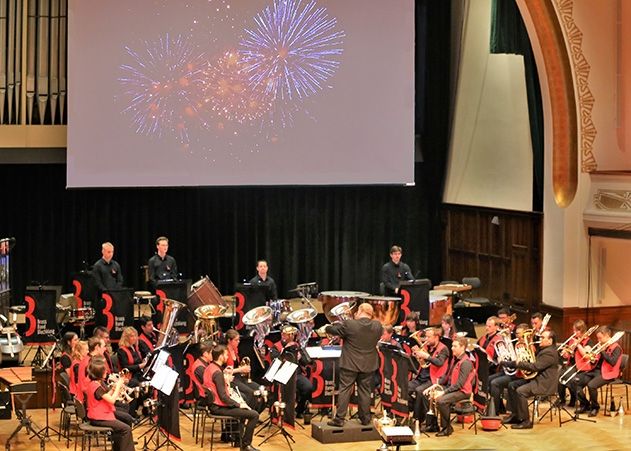 „BlechKLANG meets VielKLANG“ im Jenaer Volkshaus.