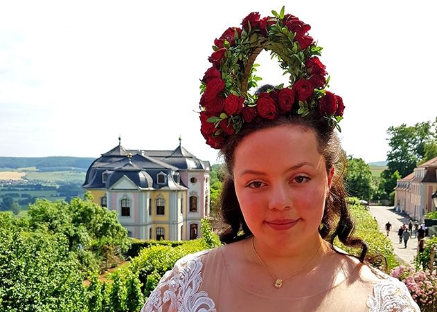 Endlich Rosenkönigin: Ronja Edelhofs Kindheitstraum ist in Erfüllung gegangen.