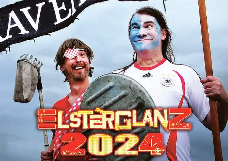 Freuen Sie sich auf eine Kalender-Signierstunde mit Elsterglanz, dem absoluten Kult-Duo der Ostdeutschen Comedy-Szene.