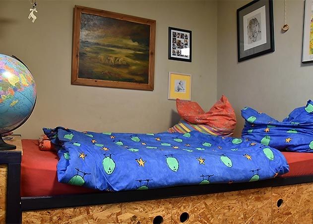 Ein leerstehendes Kinderzimmer könnte auch internationalen Studierenden als Willkommens-Schlafplatz dienen.