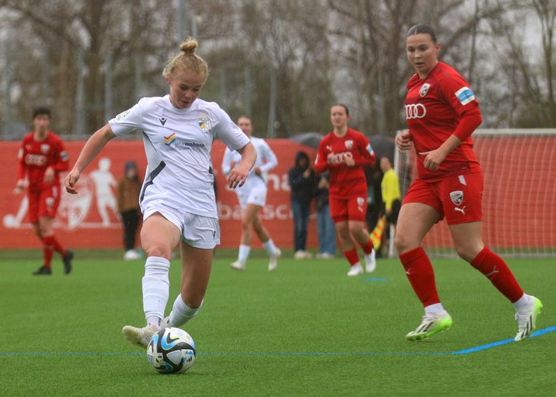 Jenas Jette ter Horst konnte sich mit ihrem Treffer zum 3:0 wieder in die Torschützenliste eintragen.