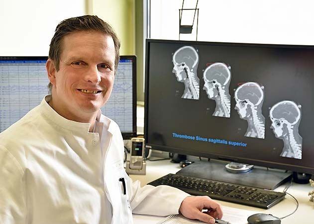 Dr. Albrecht Kunze, Oberarzt an der Klinik für Neurologie am UKJ, leitet das Epilepsiezentrum am Jenaer Uniklinikum.