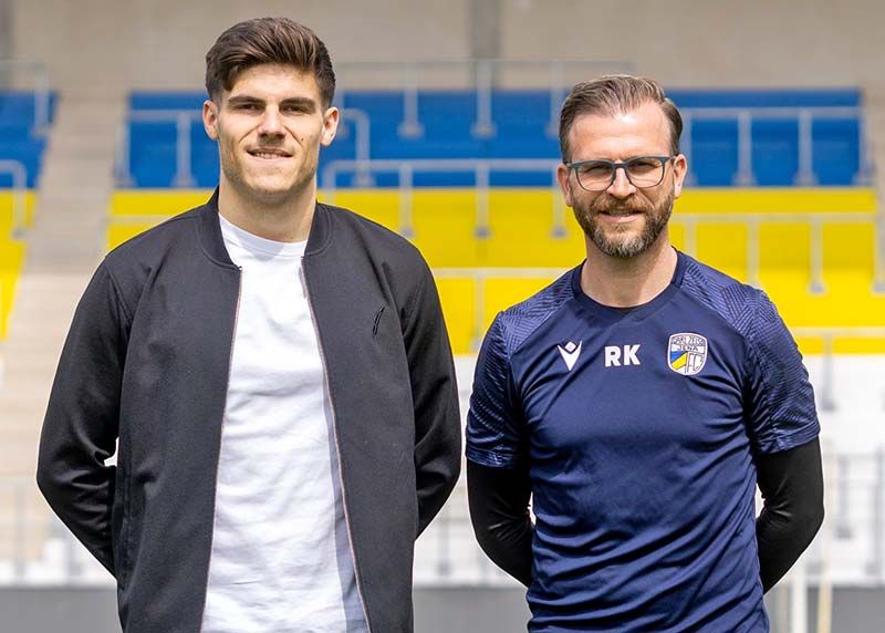 Fynn Kleeschätzky wird in der kommenden Saison für den FC Carl Zeiss Jena auflaufen.